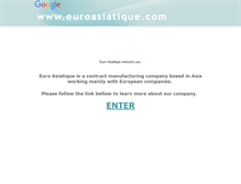 Tablet Screenshot of euroasiatique.com